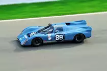 CHEVRON B16, bei der CanAm Interserie Challenge-Race am 20.Sep.2014 in Spa Francorchamps. Mitzieher mit Tilt Shift bearbeitet.