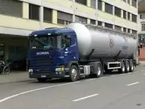 Scania G 480 unterwegs in Nidau am 19.09.2014