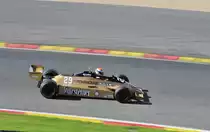 #29, ARROWS A3-3 Bj.1980,DEVIS Marc (BE) am 20.Sep.2014 beim Historic Formula One Championship in Spa Francorchamps.
Das beste Ergebnis mit dem A3 1980 erzielte Riccardo Patrese mit dem zweiten Rang beim Großen Preis der USA-West in Long Beach