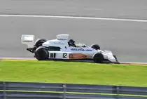 Yardley McLAREN M23 von Peter Revson, am 20.Sep.2014 beim Historic Formula One Championship in Spa Francorchamps, Fahrer Gregor FISKEN (GB).