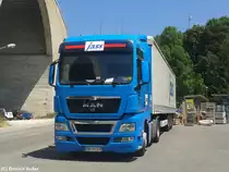 MAN Sattelzug gesehen am 16.07.2013 in Baden-Württemberg