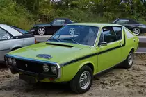 . Renault 17, aufgenommen auf einem Parkplatz am 20.09.2014. 