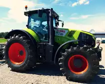 Claas Axion 830, der schwere Allradschlepper wurde von 2007-10 gebaut, Aug.2014