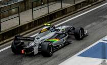 Formula Renault 3.5  Strakka Racing  Rückansicht auf dem World Series by Renault am 14.09.2014