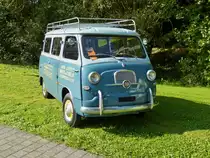 . Dieser Fiat 600 war auch bei den Classic Days in Mondorf zusehen.  30.08.2014