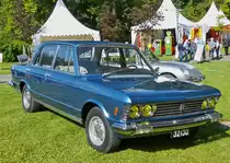 . Fiat 130 - 3200 ausgestellt w�hrend den Classic Days in Mondorf.  30.08.2014