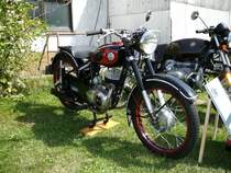 Hecker Motorrad bei der 1. Oldtimerausstellung in 36119 Neuhof - Hattenhof am 31.08.08 