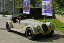 . Dieser Morgan stand am 30.08.2014 am Strassenrand.