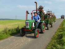 Holder, gesehen in 36100 Petersberg-Almendorf anl. der Jubiläumskirmes im Oktober 2014