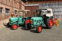 Kramer-Brüder, gesehen in 36100 Petersberg-Almendorf anl. der Jubiläumskirmes im Oktober 2014