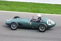 Formel 1, ASTON MARTIN DBR4/4, Bj. 1959, ccm 2992, Fahrer VALVEKENS Marc (B), beim Rennen der Historic Grand Prix Cars Association am 20.Sep. 2014 in Spa Francorchamps