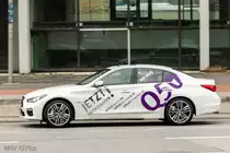  Der neue Infiniti Q50  unterwegs in Hamburg. (02.10.2014)
