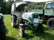MAN 2 L 5, 25 PS, Baujahr 1961,  bei der 1. Oldtimerausstellung in 36119 Neuhof - Hattenhof am 31.08.08 