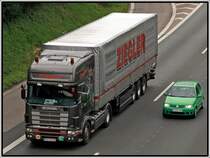 SCANIA TOPLINE 144L 530PS der Spedition ZIEGLER AUSTRIA aus Neumarkt i.H. (05.09.2008)
