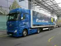 MB Actros 1842 im September 2014 auf der IAA Nutzfahrzeuge in Hannover.