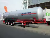 Kippsiloauflieger , Ausgestellt im September 2014 auf der IAA Nutzfahrzeuge in Hannover. 