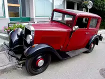 WANDERER-W10, bei der Oldtimerveranstaltung in Rottenbach; 140907