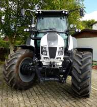 Lamborghini Nitro 120T4, Frontansicht des Allradschleppers aus Italien, Okt.2014