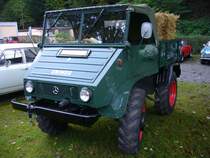Unimog 401?. Wer weiß mehr?. Oldtimertreffen am 12.10.2014 am Schwarzwaldhaus im Neandertal.
