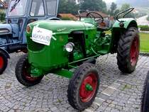 DEUTZ D40.2, wurde bei der Oldtimerveranstaltung in Rottenbach mit einem Verkaufzettel, jedoch ohne jede weitere Hinweise versehen; 140907