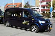 VW T5, Taxi in Trelleborg (Schweden) am 18.09.14