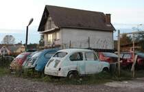 19.10.2014 Misdroy. 4 alte Zastava oder FIAT 600