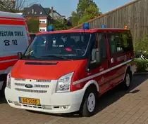 . Ford Transit, MTW der Freiwilligen Feuerwehr aus Schengen.  18.10.2014  