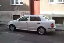 Diesen Skoda Fabia I Sedan habe ich am 16.10.2014 fotografiert.