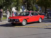 BMW 2.5 CS Oldtimer unterwegs in Bremgarten AG am 18.10.2014