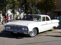 Oldtimer Dodge Pioneer unterwegs in Bremgarten AG am 18.10.2014