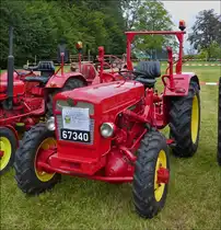 . Hela Traktor Typ 340 Allrad, Bj 1967, 40 PS, 3 Zyl, 2217 ccm, zu Gast beim Traktorentreffen in Keispelt. 10.08.2014.
