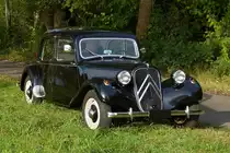 . Citroen Traction Avant gesehen am 19.10.2014.