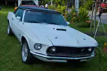 . Auch dieses Ford Mustang Cabrio war bbei den Classic Days in Mondorf ausgestellt.  30.08.2014