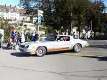 Oldtimer Cevrollet Z28 unterwegs in Bremgarten AG am 18.10.2014