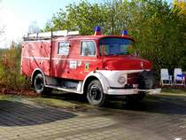 MB 710 als Löschfahrzeug der Feuerwehr Burghaun, 24.10.2014