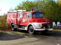MB 710 als Löschfahrzeug der Feuerwehr Burghaun, 24.10.2014