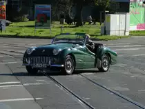 Ein alter Triumph am 24.10.14 in Heidelberg