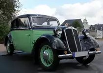 Ein alter Oldtimer von Auto Union Typ DKW F7 Cabriolet. Zusehn beim Oldtimerausstellung in Zeulenroda. Foto 24.08.2014  