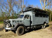 Magirus Deutz 120 D10, als Expeditionsfahrzeug, Okt.2014