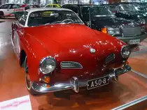 VW Karmann Ghia Coup 1200

Baujahr 1965, 4 Zylinder, 1131 ccm, 36 PS

Die PKW-Sammlung ist in einem zweiten Gebude untergebracht, dass sich auf dem Gelnde der lokalen Straenmeisterei befindet. Da dort kein Museumspersonal ist, sind alle Modelle hinter Glas. 

Mobilia Automuseo, Kangasala, Finnland, 14.4.2013 