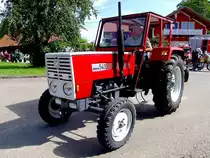 STEYR-543, trifft zur Oldtimerveranstaltung in Münsteuer ein; 140810