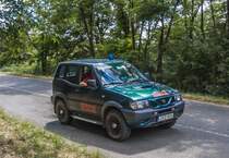Nissan Terrano II als Rescue auf dem Rallye Sprint am 22.06.2014.