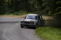 Lada 2107 auf dem Rallye Sprint am 22.06.2014.