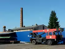 ADK125 von der Firma Apperatebau in Nordhausen 01.11.2014 Aufnahme vom Werkstor aus