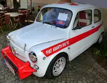 Fiat Abarth 850TC, 4-Zyl.Motor mit 1050ccm und 70PS, Baujahr 1964, Waldkircher Sonntag, Juli 2014