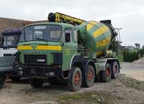 SAURER: Betonmischer SAURER D 330B in Niederbipp am 14. September 2014.
Foto: Walter Ruetsch 