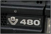 Impression von Kraft: \8/ Motor mit 480 PS. 