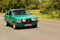 Opel Kadett C Coupe in Weidhausen am 10.07.2011.