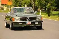 Mercedes SL in Weidhausen am 10.07.2011.