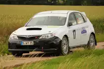 Subaru Impreza WRX STI bei Grabfeld am 02.07.2011.